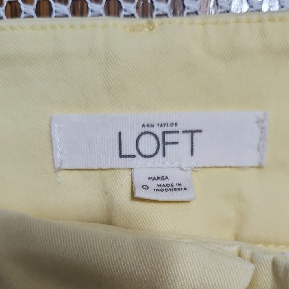 LOFT Yellow Pants - Picture 5 of 7